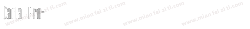 Carla Pro字体转换